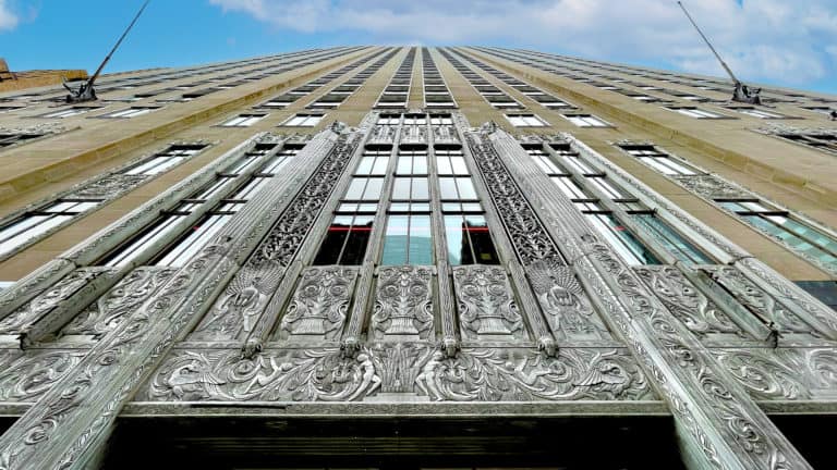 Entrance of First National Building