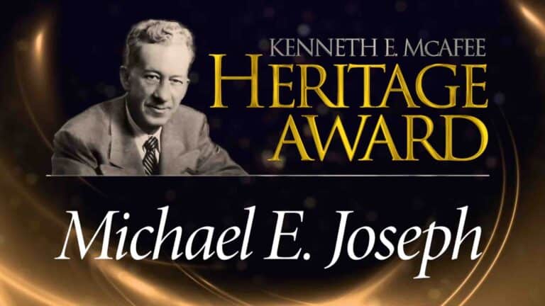 Mike Joseph: Heritage Award Thumbnail
