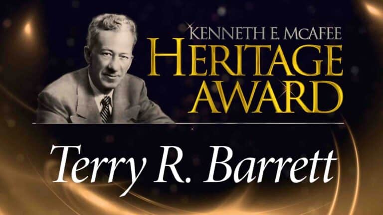 Terry Barrett: Heritage Award Thumbnail