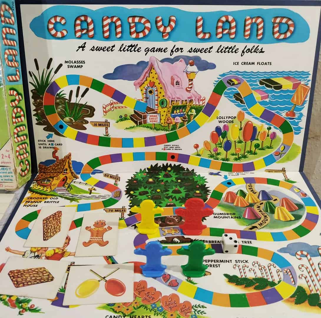 Photo of Vintage Candy Land board game