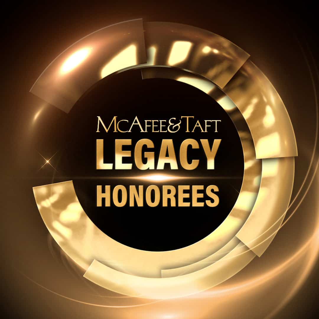 McAfee & Taft Legacy Honorees logo
