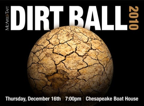 Photo of 2010 Dirt Ball invitation