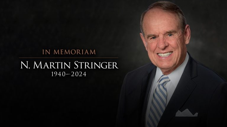 Official firm portrait of Martin Stringer for his "In Memoriam" tribute
